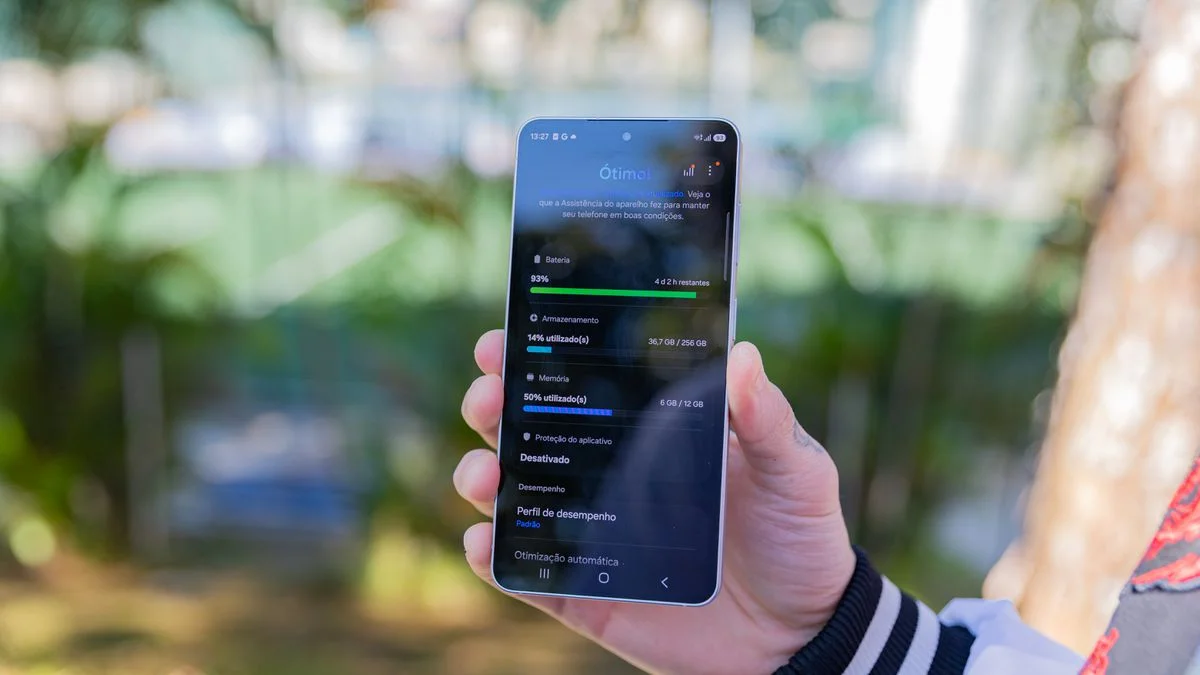 Novo modo adaptativo de bateria da Samsung para Galaxy S26: o que muda