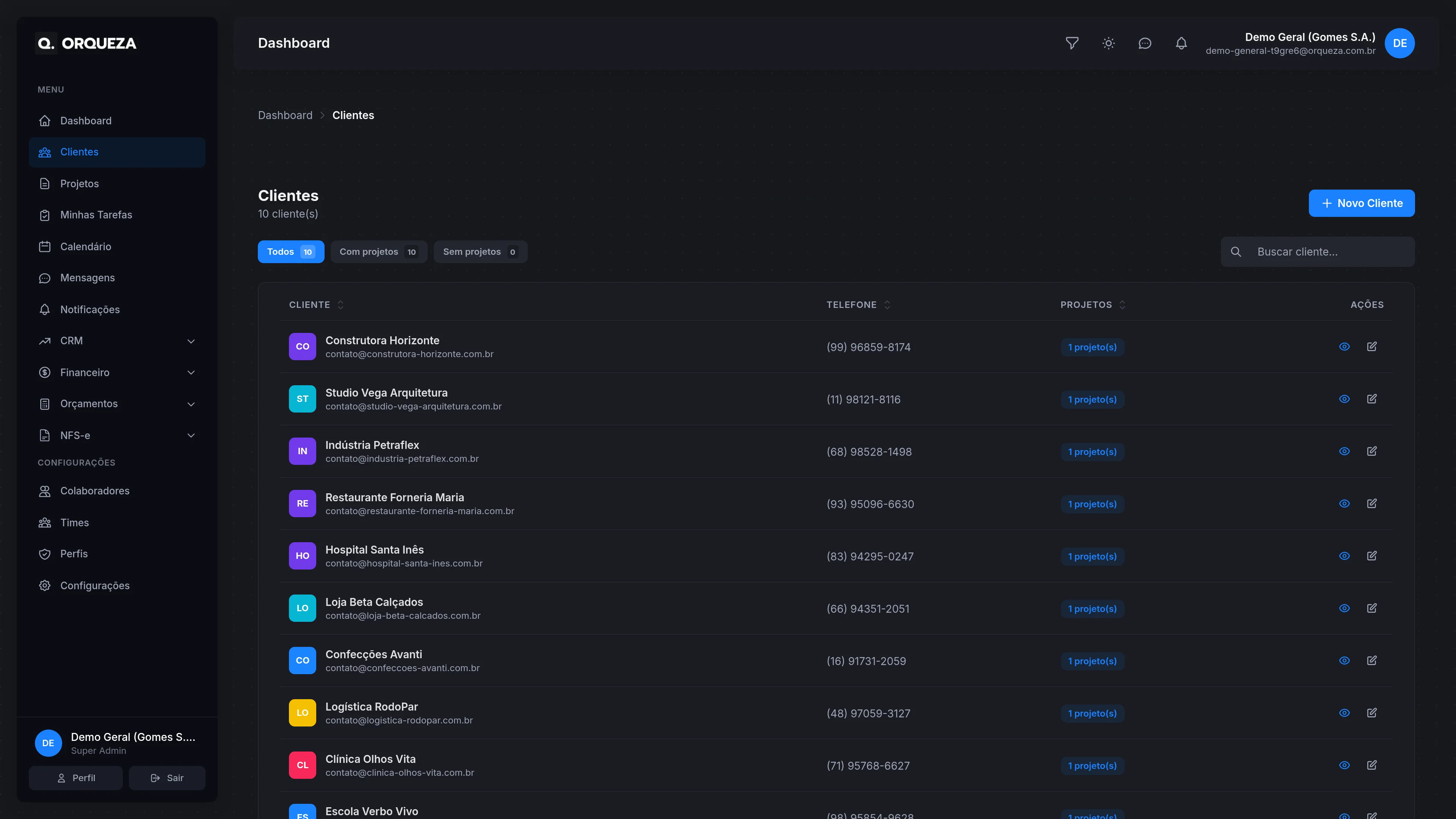 Portal do cliente no Orqueza: guia completo de configuração e segurança